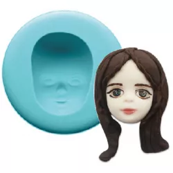 Silikonová formička hlava 3,3cm
