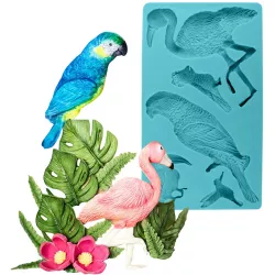 Silikonová forma ptáci 20x11,5cm - Cakesicq