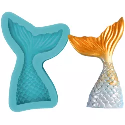 Silikonová forma ocas mořská panna 8cm