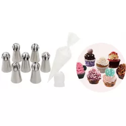 Balonové zdobící špičky 7ks a sáčky