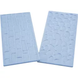 Otiskovací textura kameny a zeď  14,5x7 cm - Cakesicq