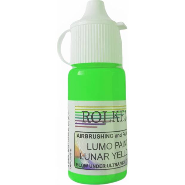 Neonová fluorescenční gelová barva 15ml Stellar green