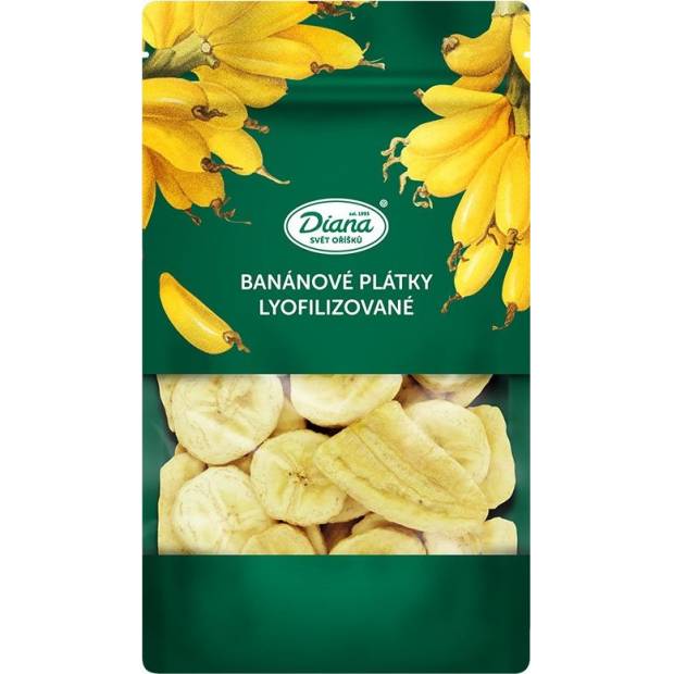 Diana Banánové plátky lyofilizované (55 g) 6014-2 dortis
