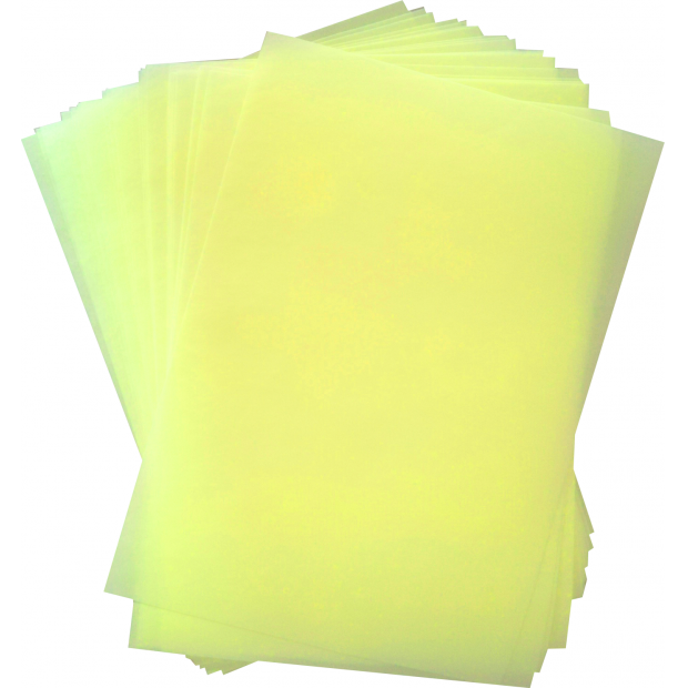 Jedlý papír žlutý a4 25ks