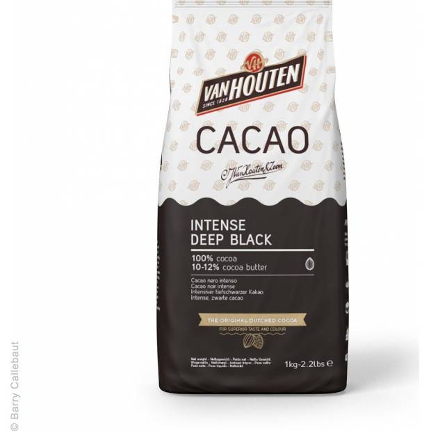 Intezivní černý 100% kakaový prášek - Van Houten 1kg