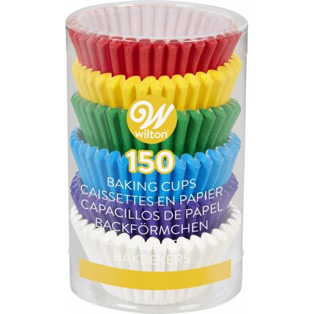 Košíčky na cupcaky 150ks barevné - Wilton
