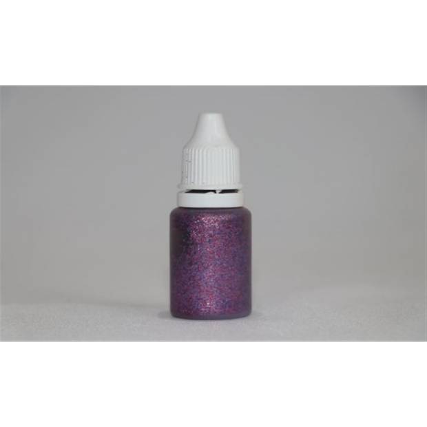 Gel na povrchy s glitry 15ml fialová