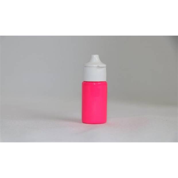 Neonová fluorescenční gelová barva 15ml Růžová