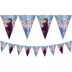 Girlanda Frozen vlaječky