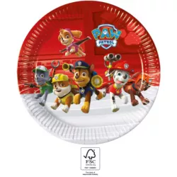 Papírový talíř na párty 23cm Paw Patrol