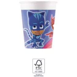 Papírové kelímky 200ml PJ Masks
