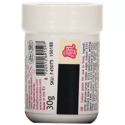 Gelová barva černá 30g