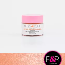 Prachová metalická barva  2,5g Highlighter soft rose gold