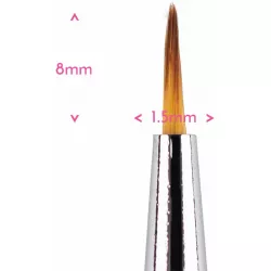 Štětec špičatý číslo 0