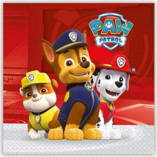 Ubrousky 33x33cm Paw patrol