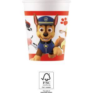 Papírové kelímky 200ml Paw Patrol