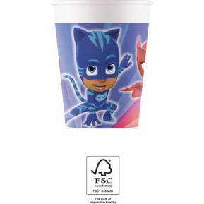 Papírové kelímky 200ml PJ Masks