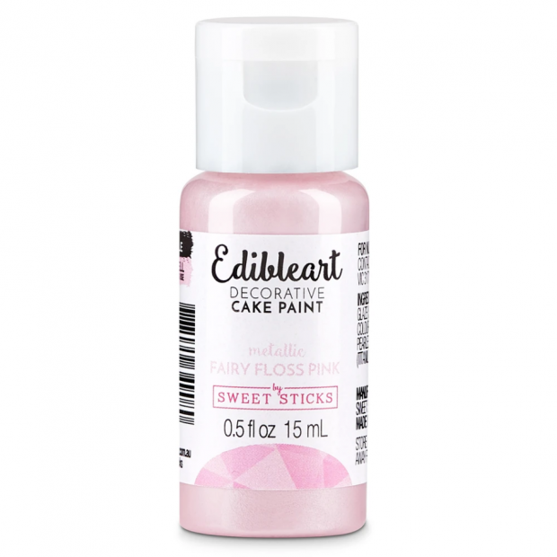 Tekutá barva metalická Fairy Floss Pink 15ml