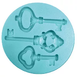 Silikonová formička klíče 7,5cm