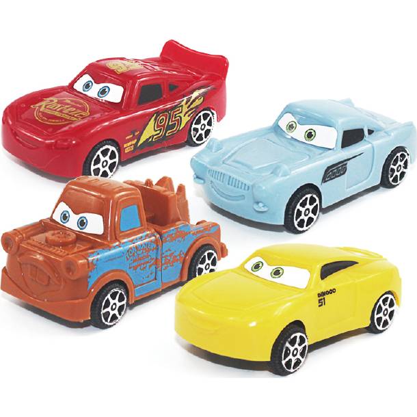 Figurky na dort Cars 4ks