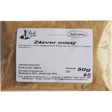 Zázvor mletý (50g)