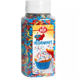 Cukrové zdobení barevné tyčinky Superman 139g