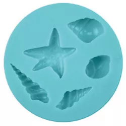 Silikonová formička moře 2x2cm
