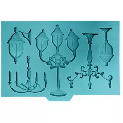 Silikonová formička lampy 13,5x9,5cm