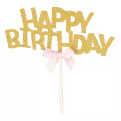 Zápich do dortu Happy Birthday