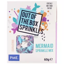 Zdobení na dort - mořská víla 60g