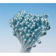 Pestíky perleťové modré svazek