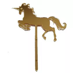 Zápich na dort jednorožec 11 x 13 cm