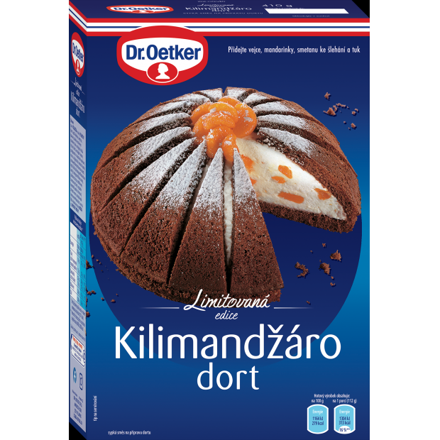 Kilimandžáro dort 410g