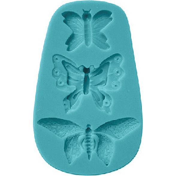 Silikonová formička motýlci 11x7cm