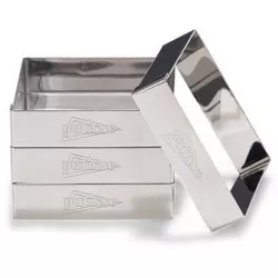 Ráfky na tartalekty čtverec 8x8cm 4ks