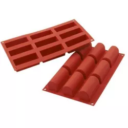 Silikonová forma Midi Buche 8,4x3,2x3,5cm 0,7l