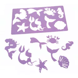 Vytlačovací sada mořská panna