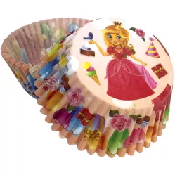 Košíčky na muffiny princezna (50 ks)