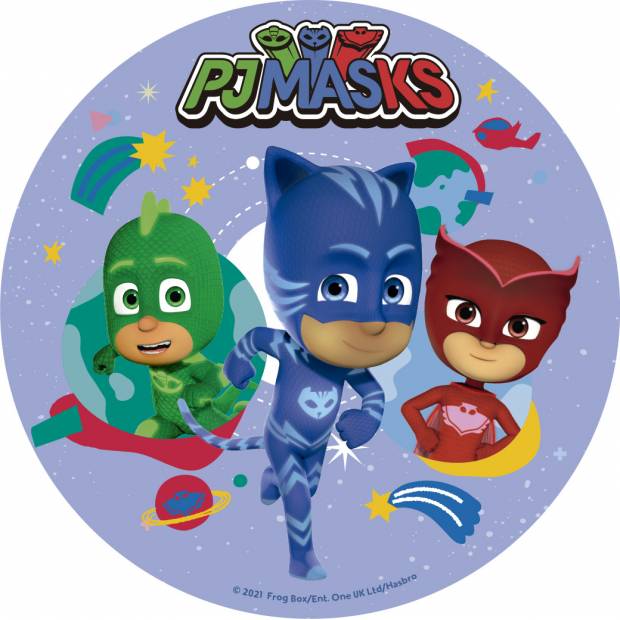 Fondánový papír Pj Masks 15,5cm