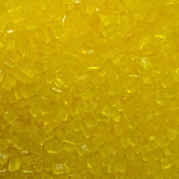 Cukrové krystalky 80g yellow