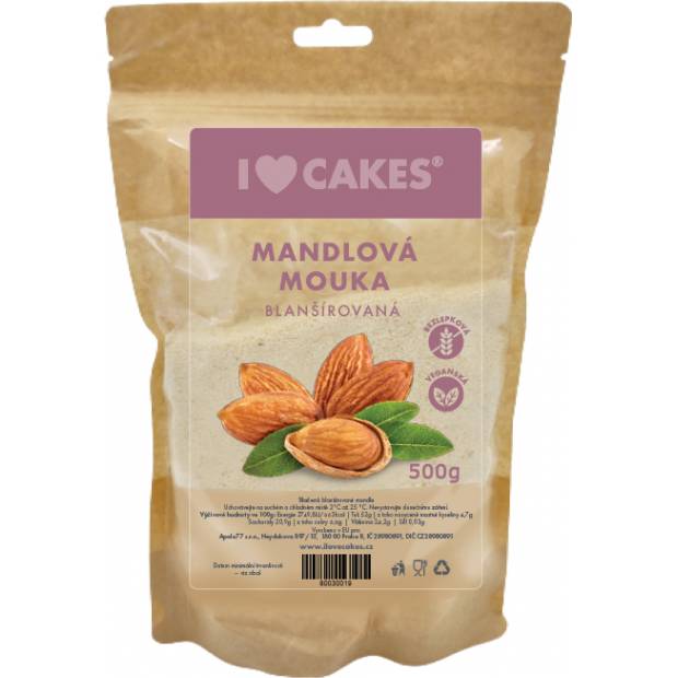 Mandlová mouka BLANŠÍROVANÁ 500g