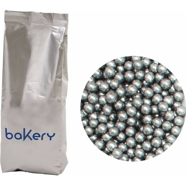 Cukrové perly stříbrné jumbo 1kg
