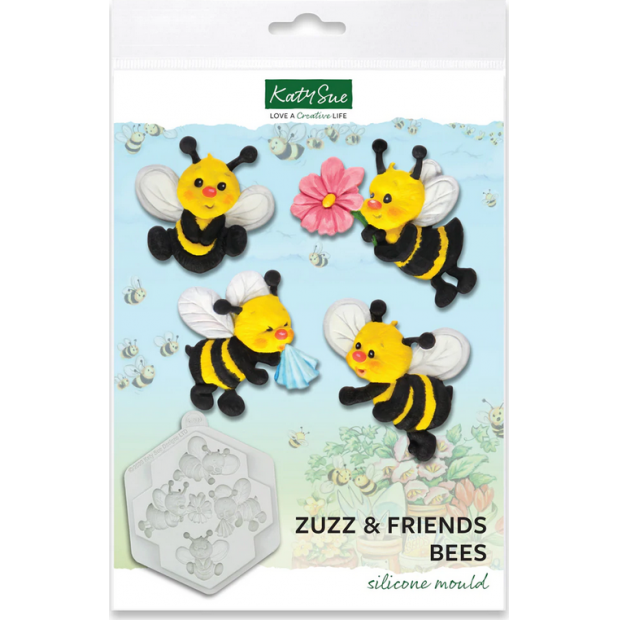 Silikonová formička včelky Zuzz and Friends