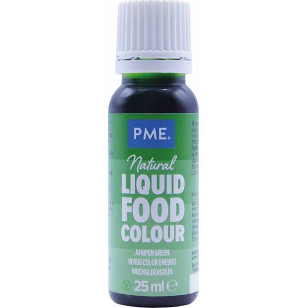 Přírodní potravinářská barva zelená 25 ml