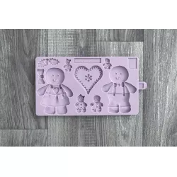Silikonová forma perníkové postavičky
