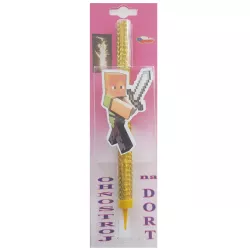 Dortová fontána minecraft - 1ks