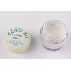 Prachová barva Silver Snow