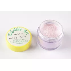 Třpyt dekorační disco Baby Pink