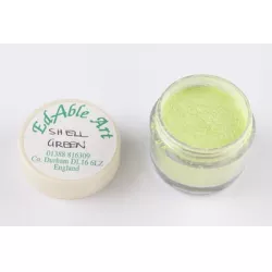 Prachová barva Shell Green