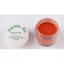 Prachová barva Salmon